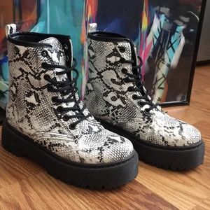 Print Boots Muticolor 6 1/2